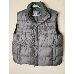Columbia Vest Mens Size XL Gray Convert MTN Transit Down Puffer Quilted